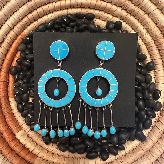 Federico statement chandelier earrings