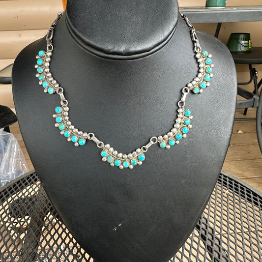 1950s Zuni Bib Neclace