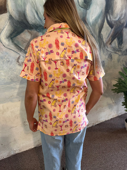 Cantina Critters Short Sleeve Fishing Shirt