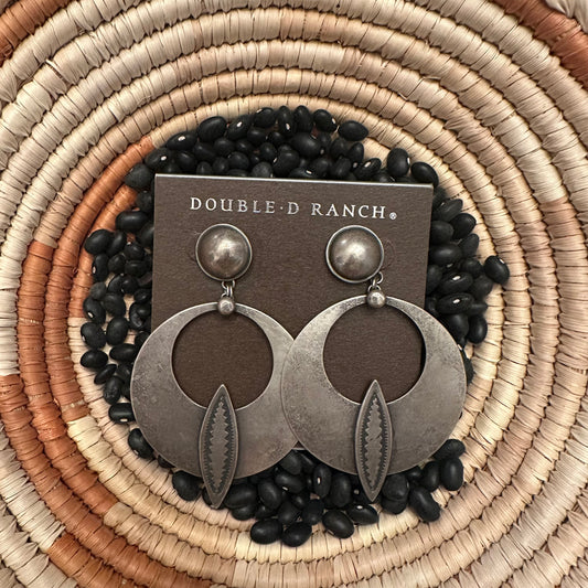 Dennis Hogan for Double D Flat Mountain Earrings