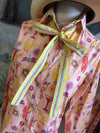 Muchos Besos Striped Tie/Belt