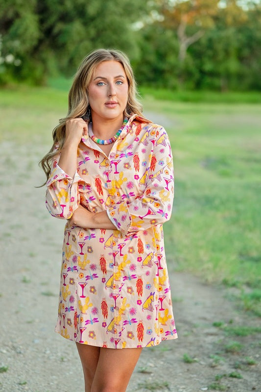Cantina Critters Shirt Dress