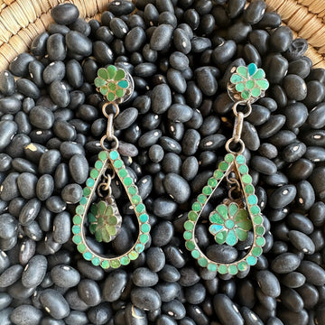 Dista Family Flush Inlay Earrings