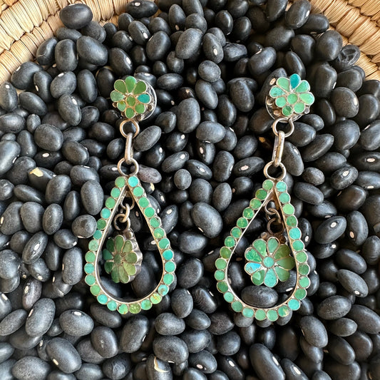 Dista Family Flush Inlay Earrings