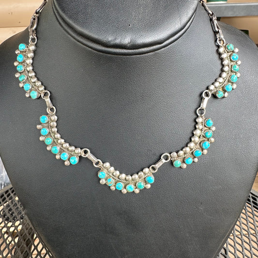 1950s Zuni Bib Neclace