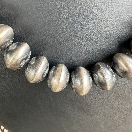 Hand Stamped 11/16 Beads