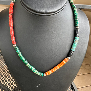 Santo Domingo Multi Stone Necklace