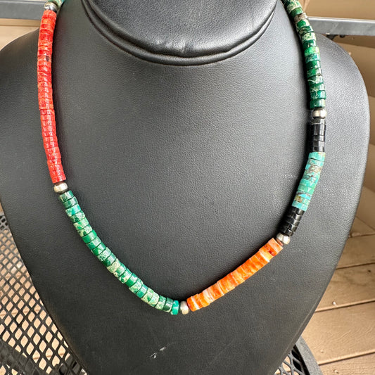 Santo Domingo Multi Stone Necklace