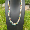 2 Strand Shell and Gemstone Layer